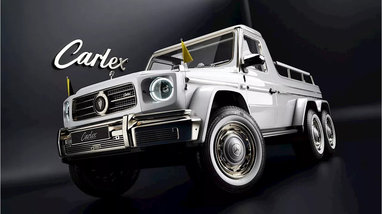 Carlex Design's Habemus: A Six-Wheeled G-Class fit for Royalty