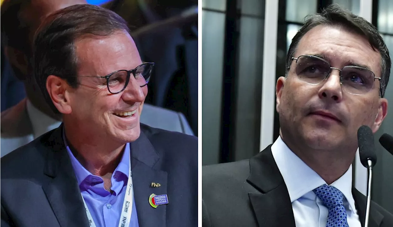 Paes e Flávio Bolsonaro trocam ataques nas redes sociais