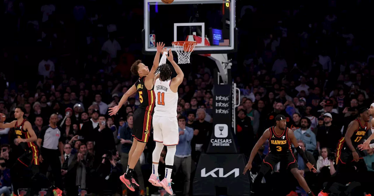 Brunson's buzzer-beating jumper lifts Knicks past Hawks in All-Star break thriller