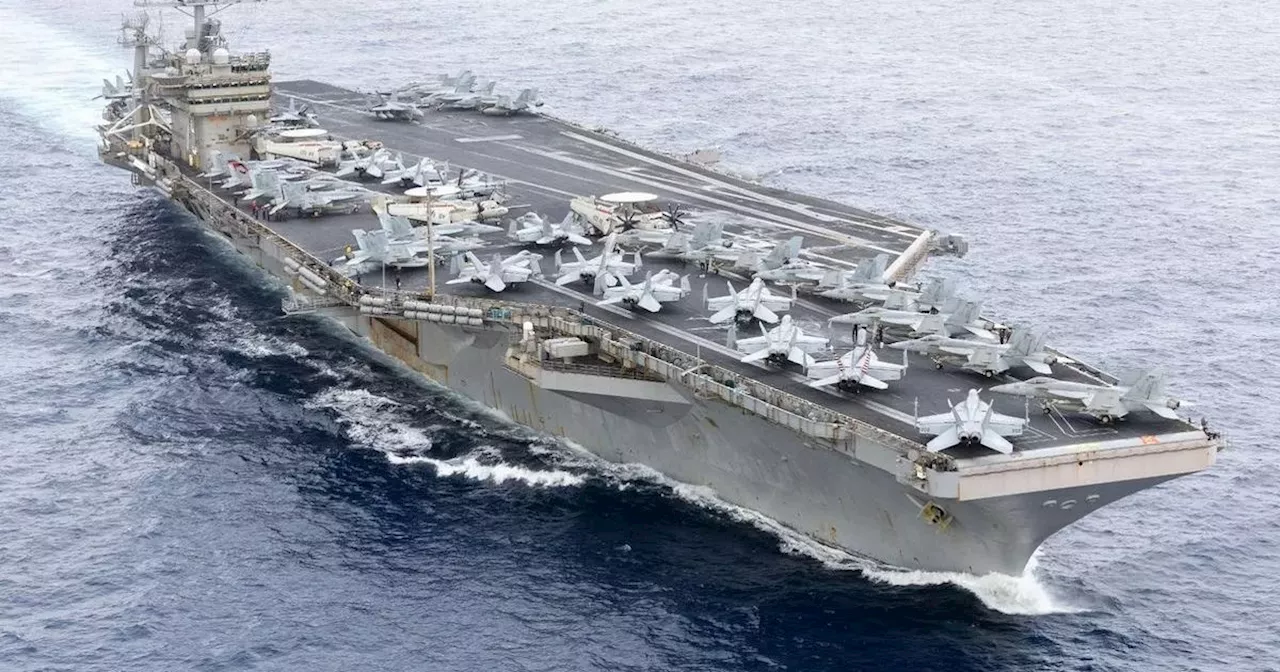 US Aircraft Carrier Collides with Merchant Ship in Mediterranean