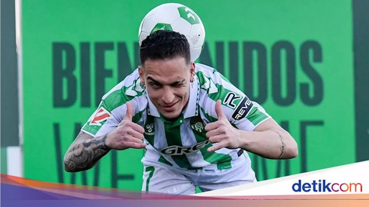 Antony Tak Menyesal Dipinjamkan MU ke Real Betis: Aku Happy Banget!