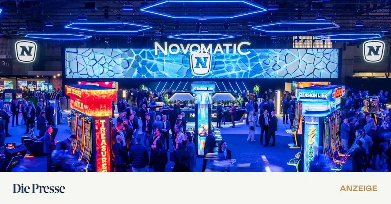 Novomatic präsentiert auf der ICE in Barcelona Innovationen und festigt seine Marktposition