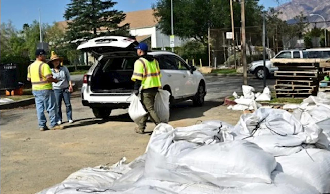 Los Angeles girds for floods, landslides as rain pounds fire zones