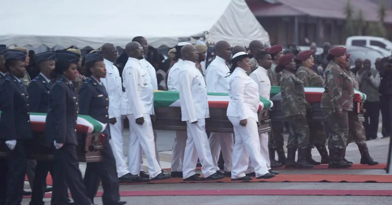 14 SANDF soldiers who died in DRC hailed as heroes as SA mourns their loss