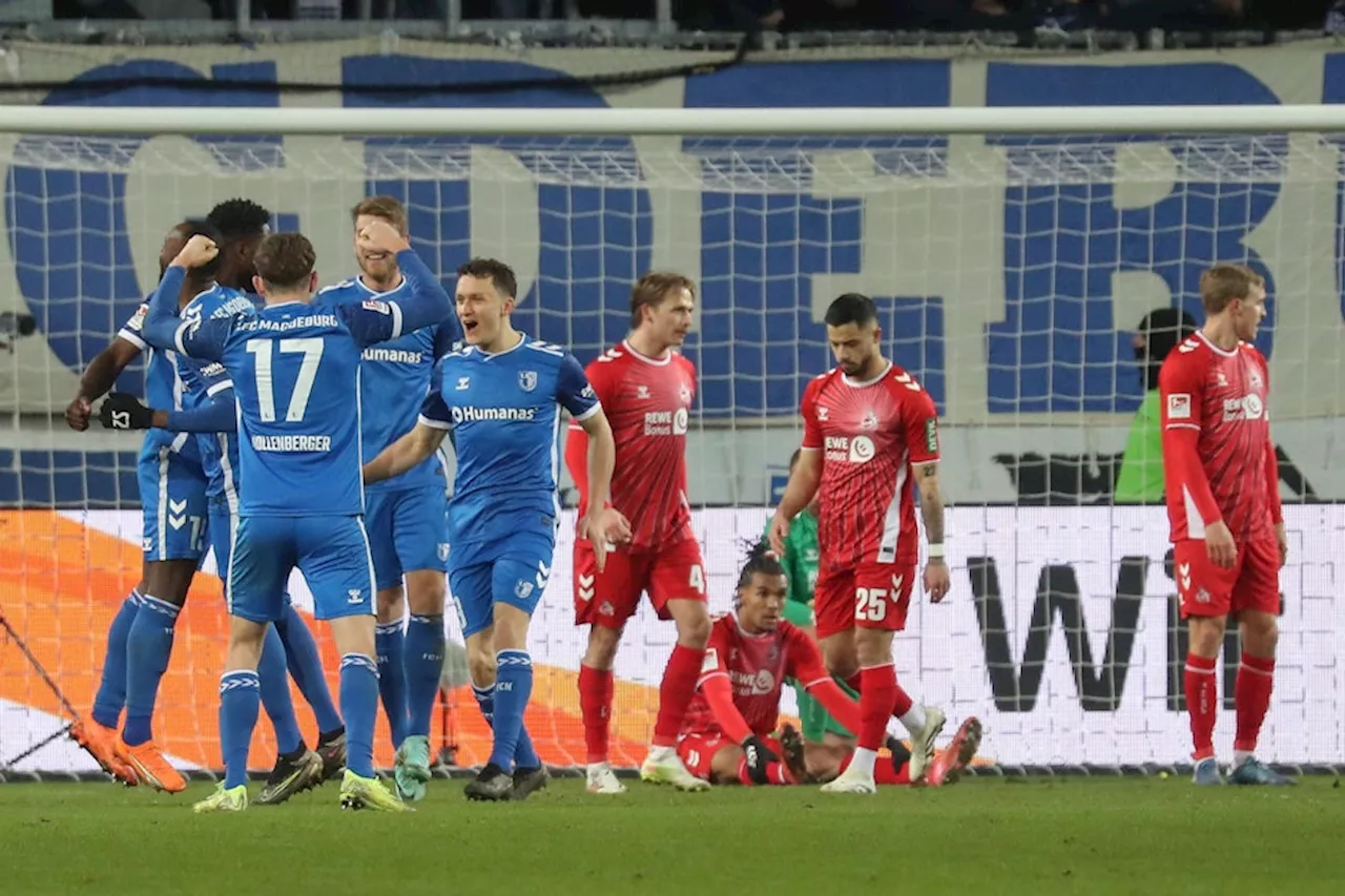 Bittere Niederlage: 1. FC Köln unterliegt 1. FC Magdeburg