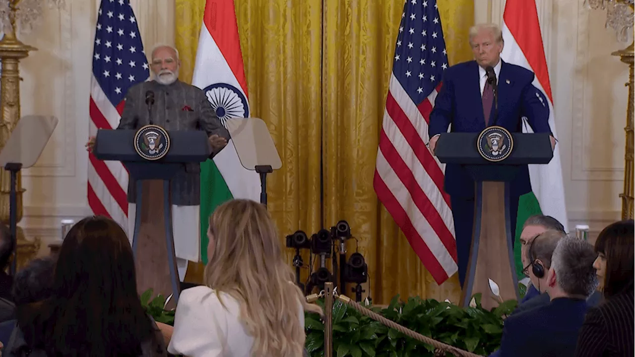 Trump and Modi Strengthen Ties During White House Visit