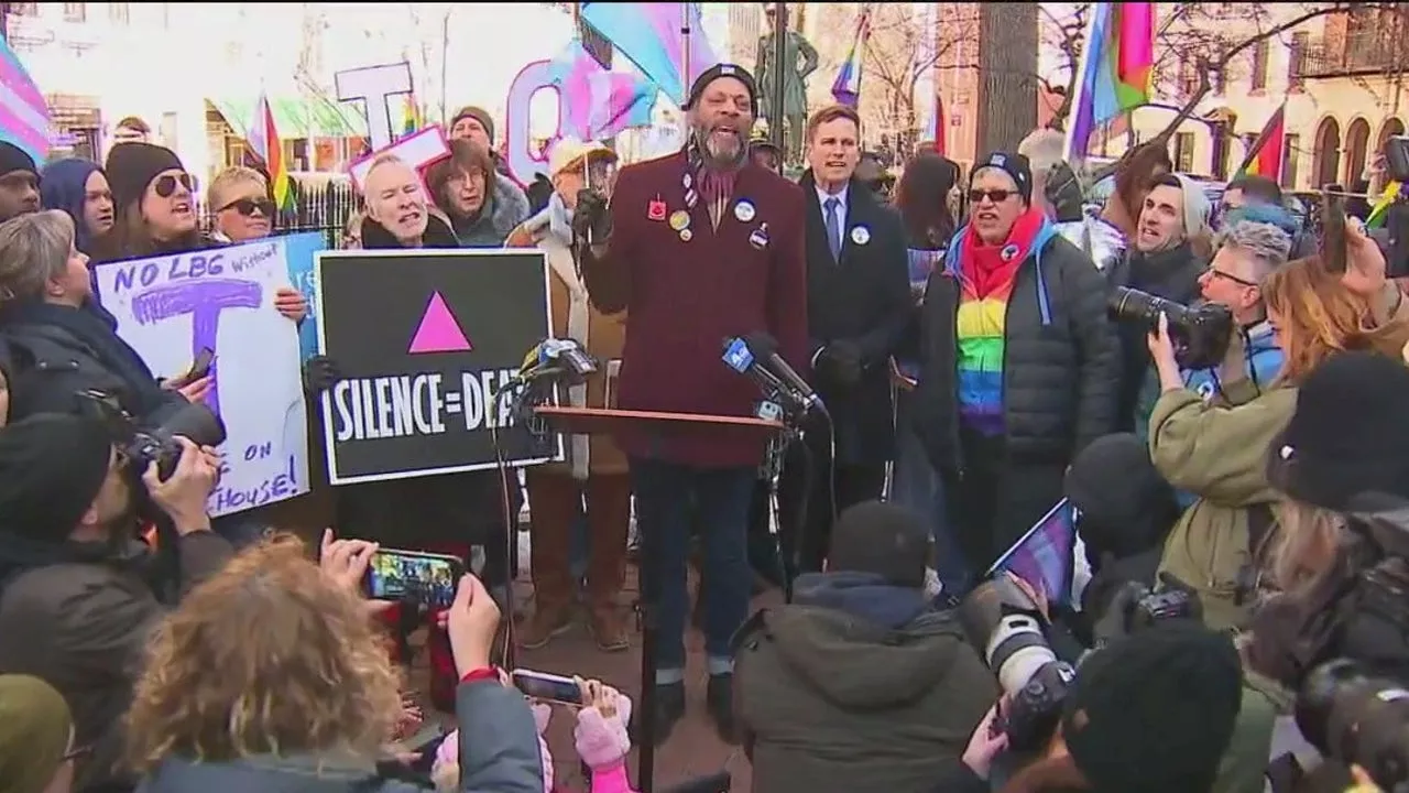 Stonewall Monument Protesters Outrage Over Removal of Transgender References from National Park Service Website