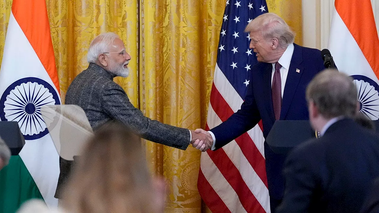 Modi Says He Wants to 'Make India Great Again' During Joint Press Conference with Trump