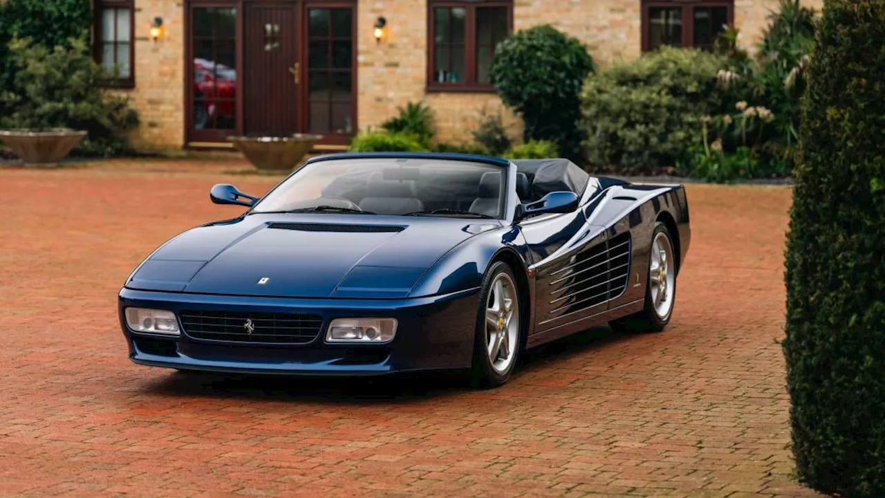 Ferrari 512 TR Spyder: la Testarossa scoperta del Sultano del Brunei