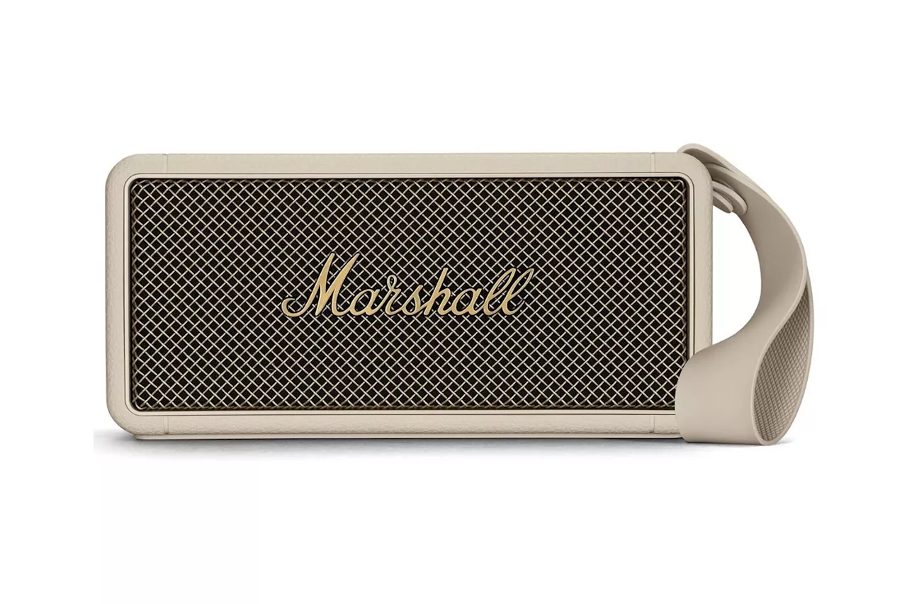 Marshall Middleton Portable Speaker: Rugged Style Meets Powerful Sound at a Discounted Price