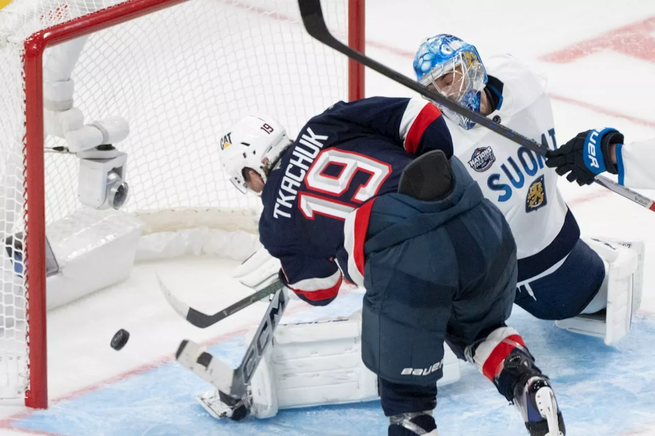 Tkachuk Brothers Lead US to Convincing Win Over Finland in 4 Nations Face-Off