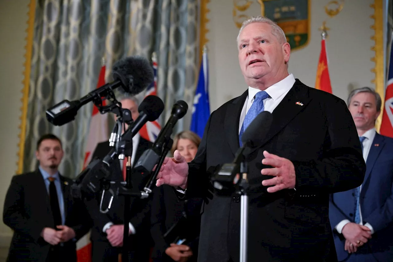 Ontario NDP files ethics complaint over Doug Ford’s Washington trip