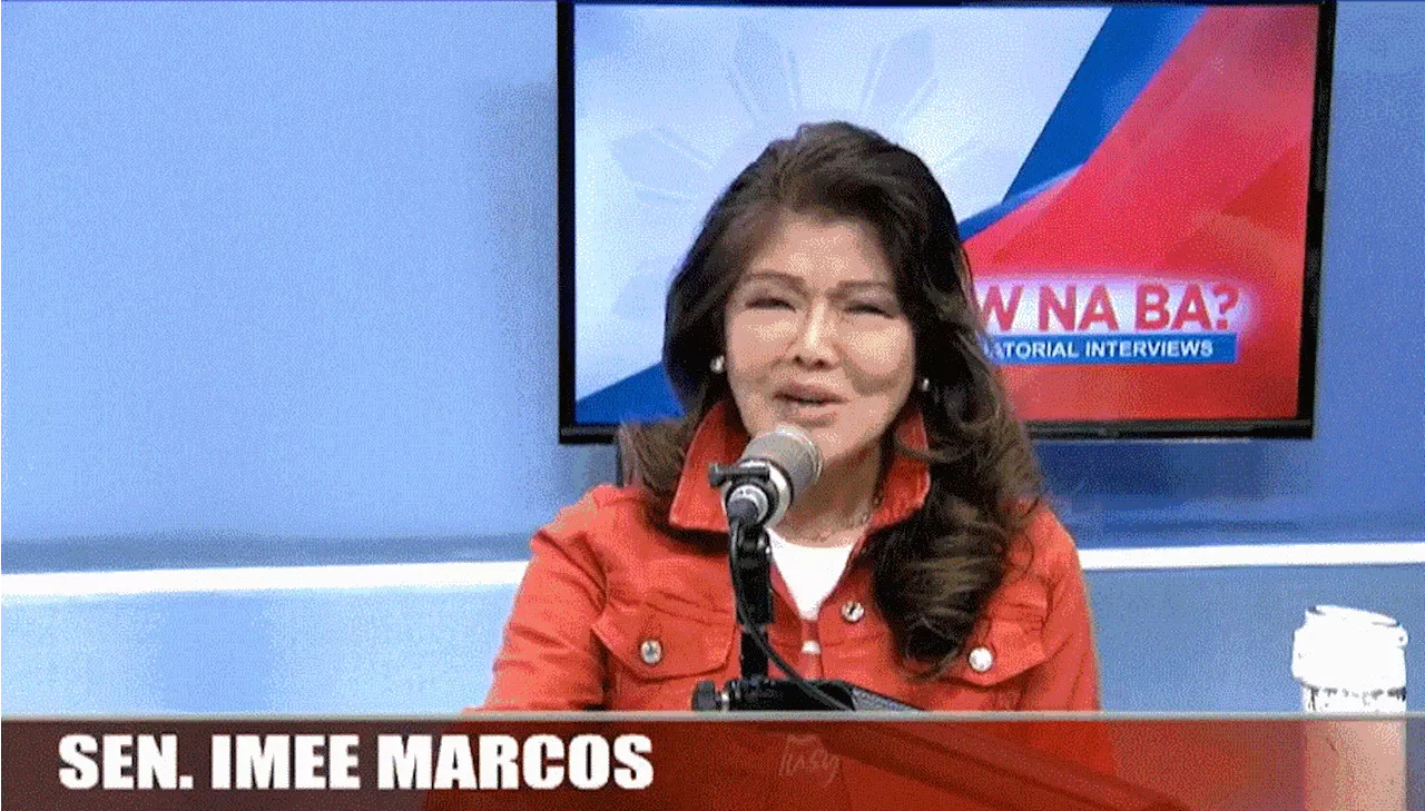 Imee denies feud with President Marcos