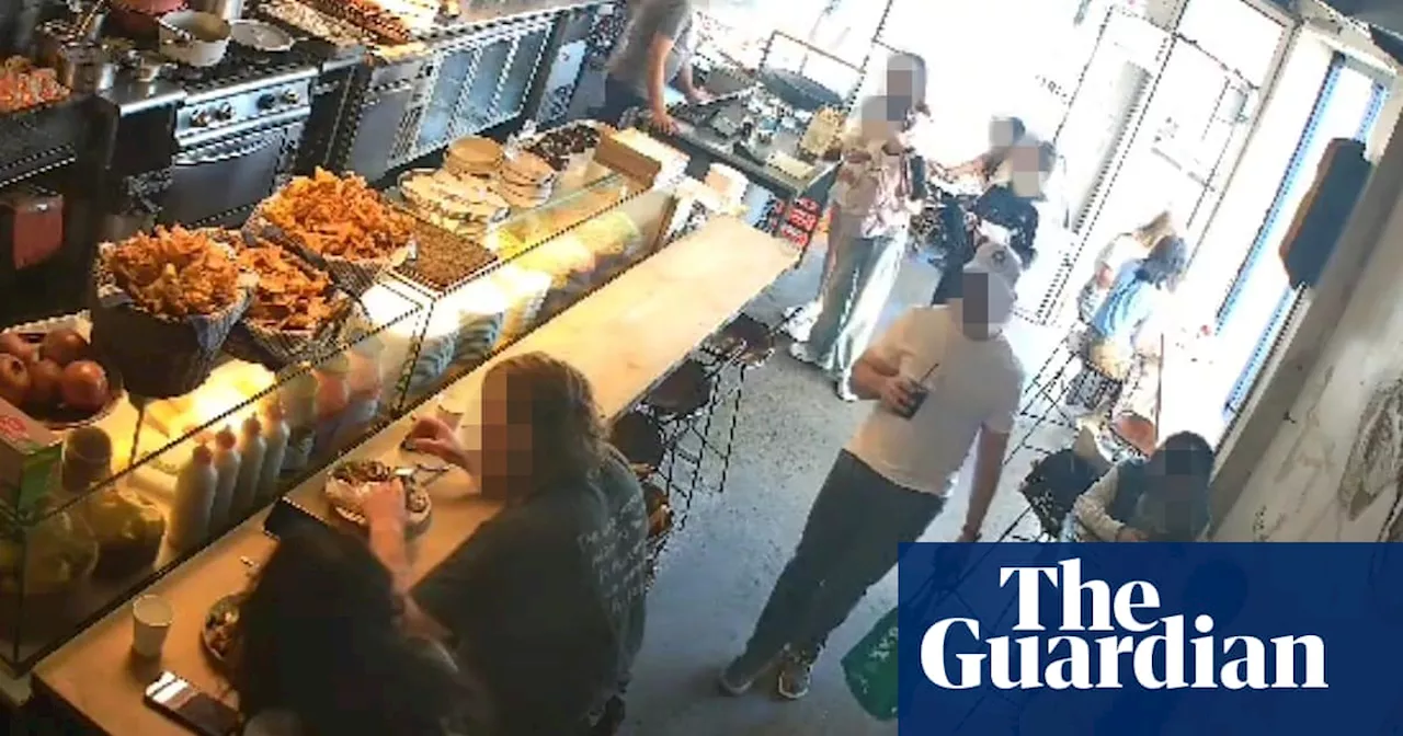 CCTV Footage Shows Confrontation at Sydney Restaurant Between Staff, Customer, and Reporters