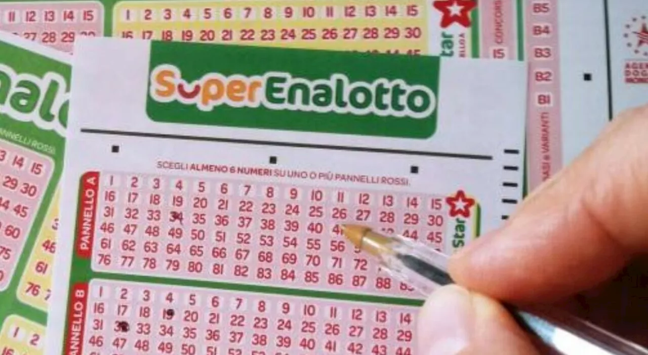 Nessun '6' al Superenalotto, jackpot sale a 72,9 milioni