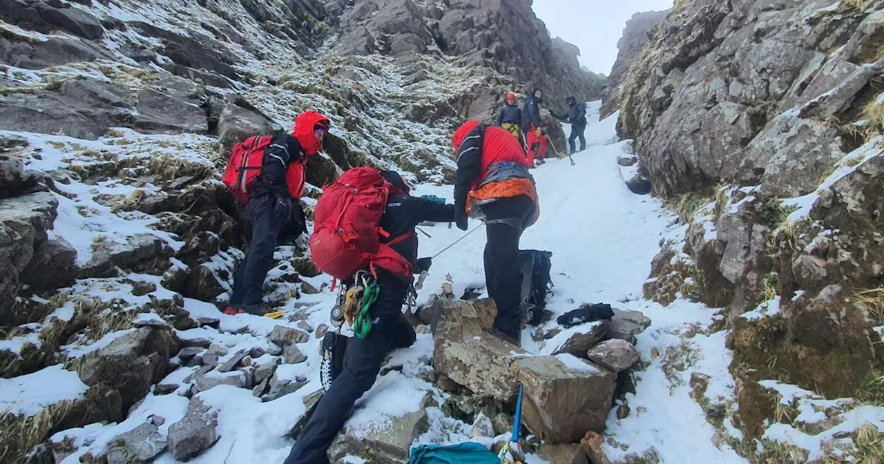 Volunteer Mountain Rescue Team Saves Hiker Stranded on Ireland's Highest Peak