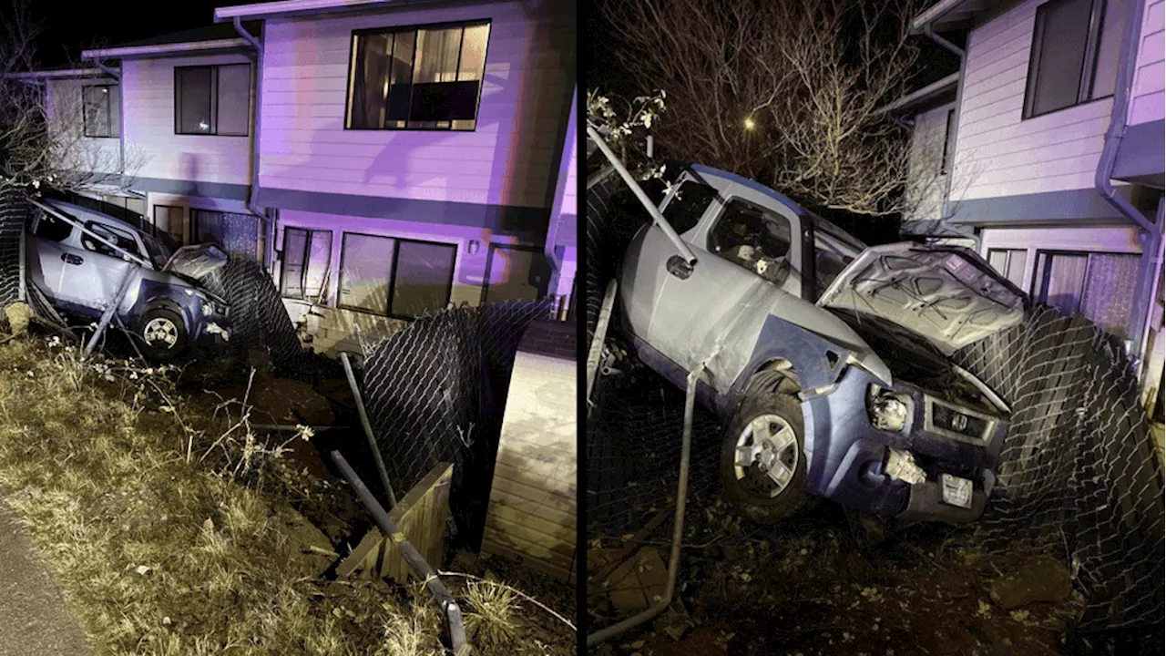 Woman Arrested for DUI After Crashing Car Into House