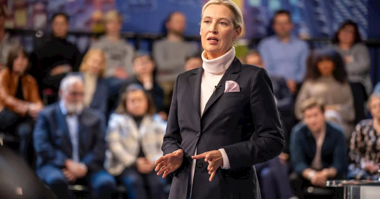 TV-Debatte: Scholz, Habeck, Weidel und Merz antworten auf die Fragen des Publikums