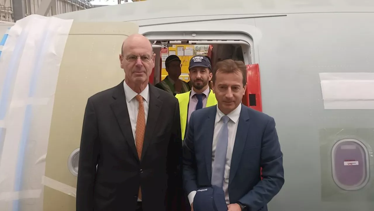 Visite du ministre de l'Économie à Airbus : soutien à la souveraineté industrielle et réponse face aux menaces américaines