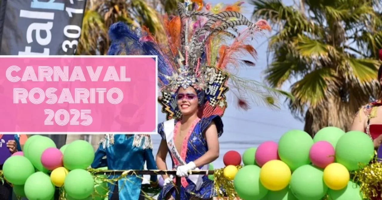 Carnaval Rosarito 2025: Música, Cultura y Desfiles Gratuitos