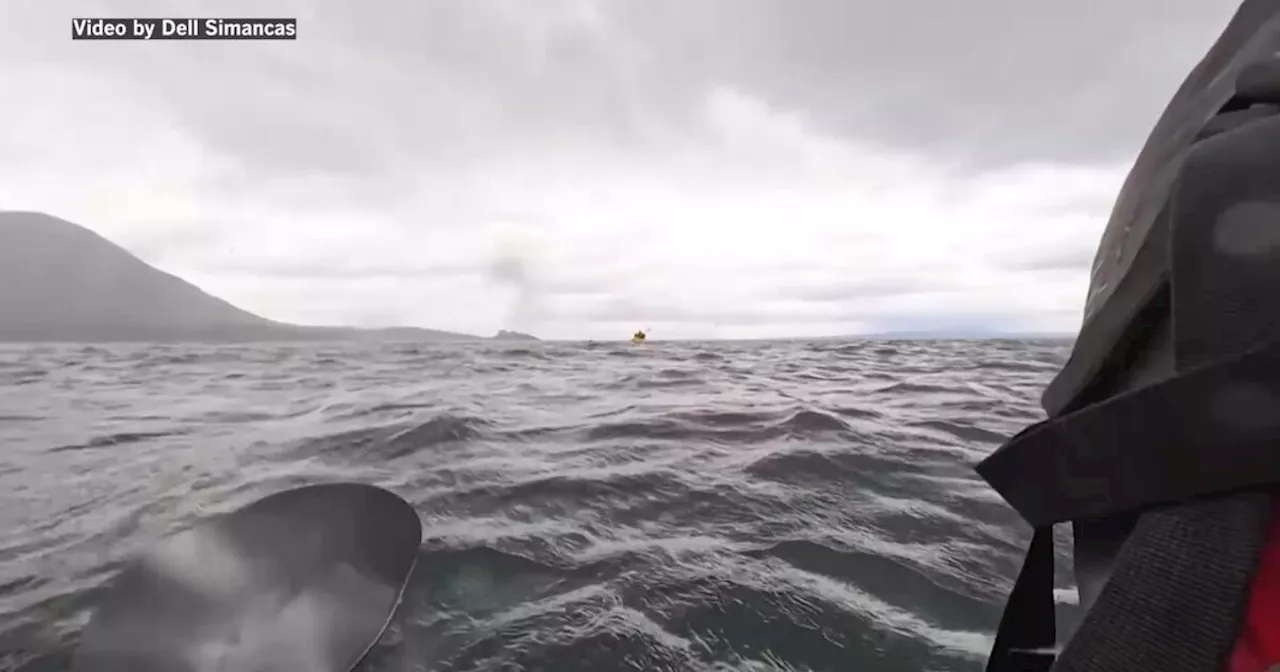 Humpback Whale Briefly Swallows Kayaker Off Chilean Patagonia