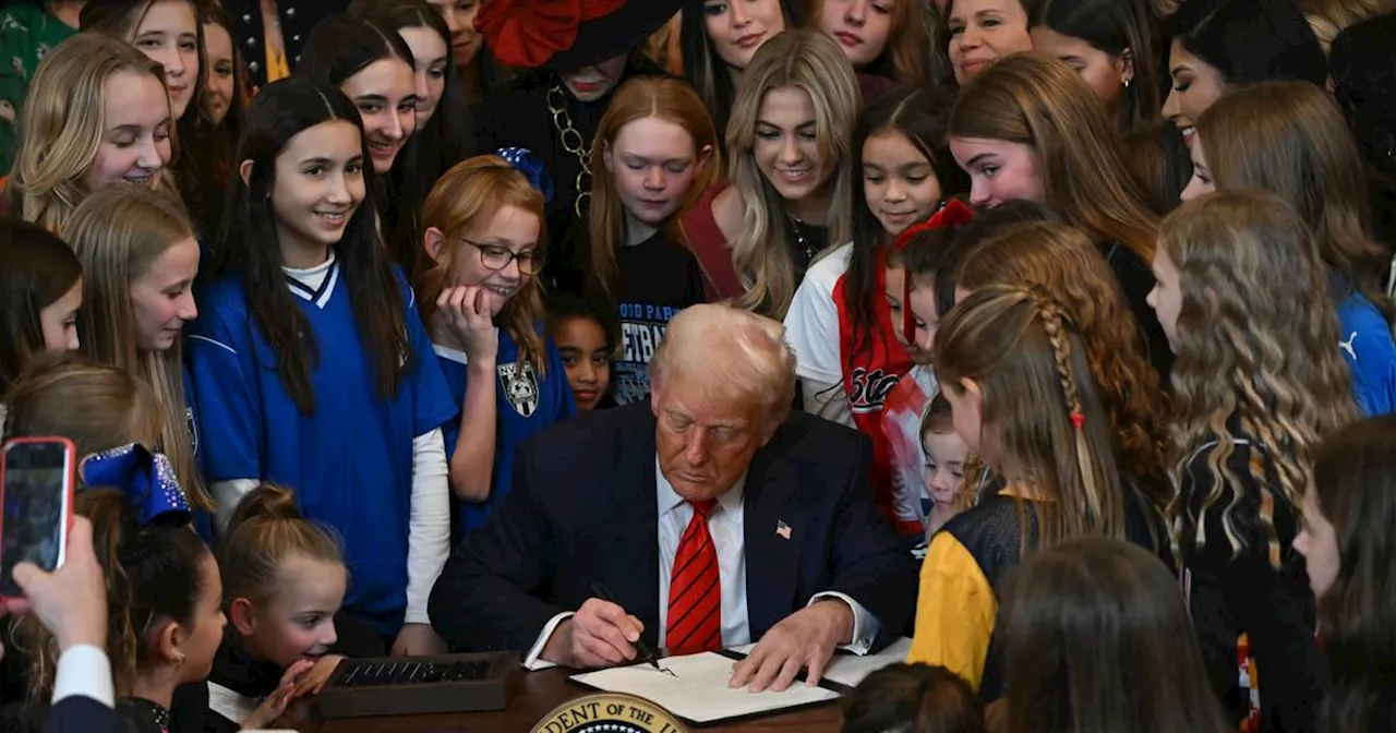 Trump interdit aux athlètes transgenres de pratiquer des sports féminins