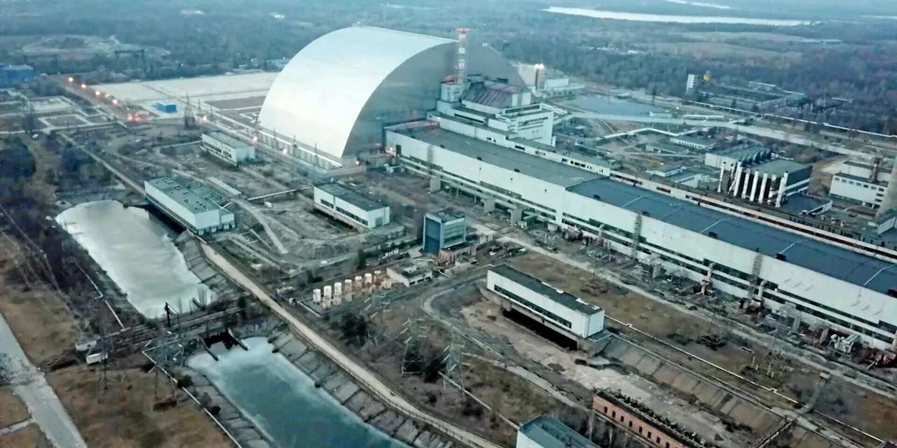 Attaque de drones russes sur la centrale nucléaire de Tchernobyl