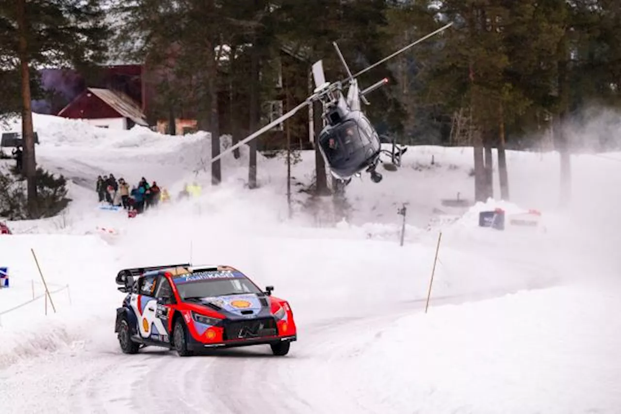 Fourmaux au Coeur de la Bataille au Rallye de Suède