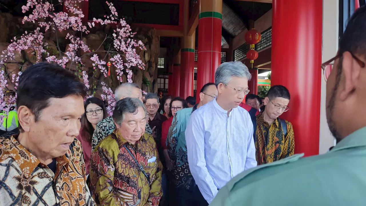 Kerjasama Hampir Berakhir, Duta Besar Cina Tengok Panda Cai Tao dan Hu Chun di Taman Safari