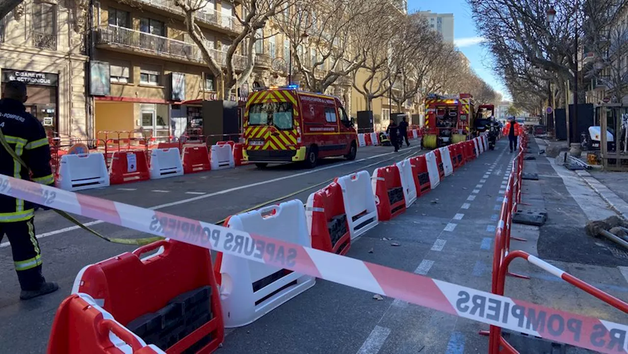 Fuite de gaz dans le quartier Victor-Hugo à Sète : une conduite rompue sur le chantier