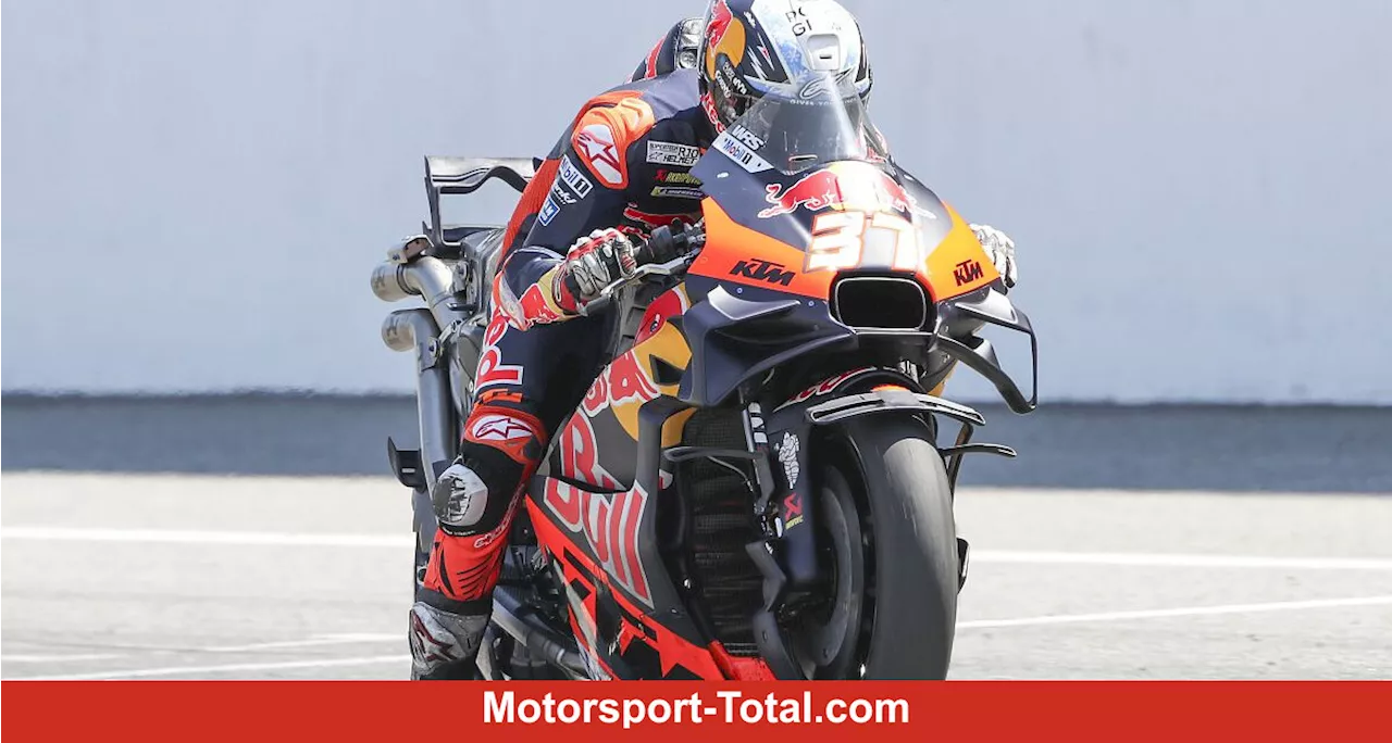 Pedro Acosta und KTM-Team zeigen sich im Test in Buriram positiv