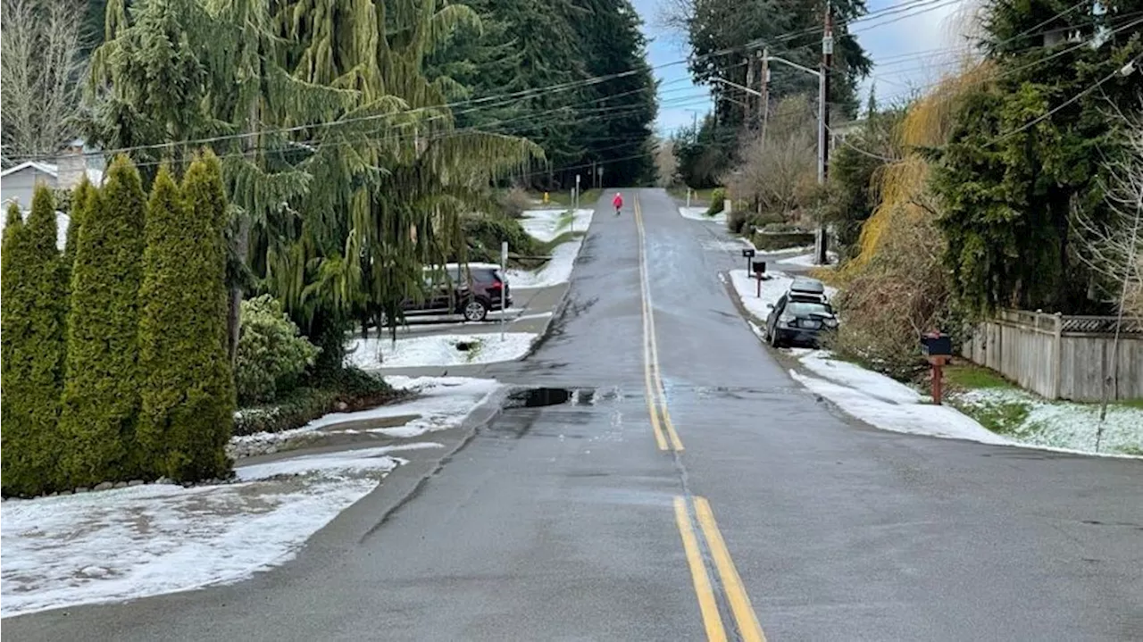 End of Freeze: Snow Expected in Southwest WA, Milder Weather Returns