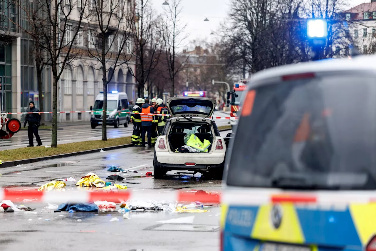 Anschlag in München: 24-jähriger Afghaner fährt in Demonstranten