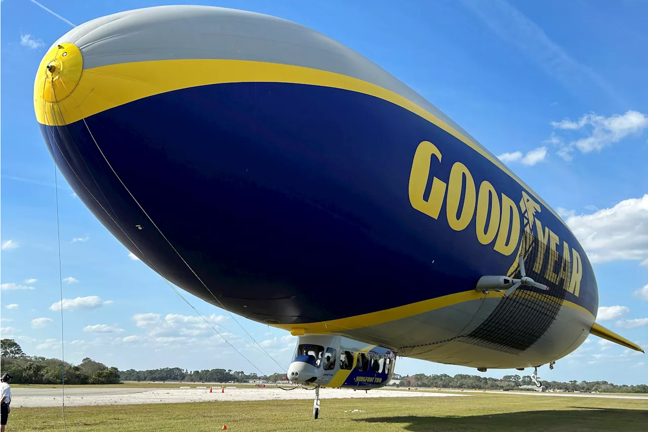 Goodyear Blimp at 100: From Ronald Reagan to Ice Cube, ‘floating piece of Americana' still thriving