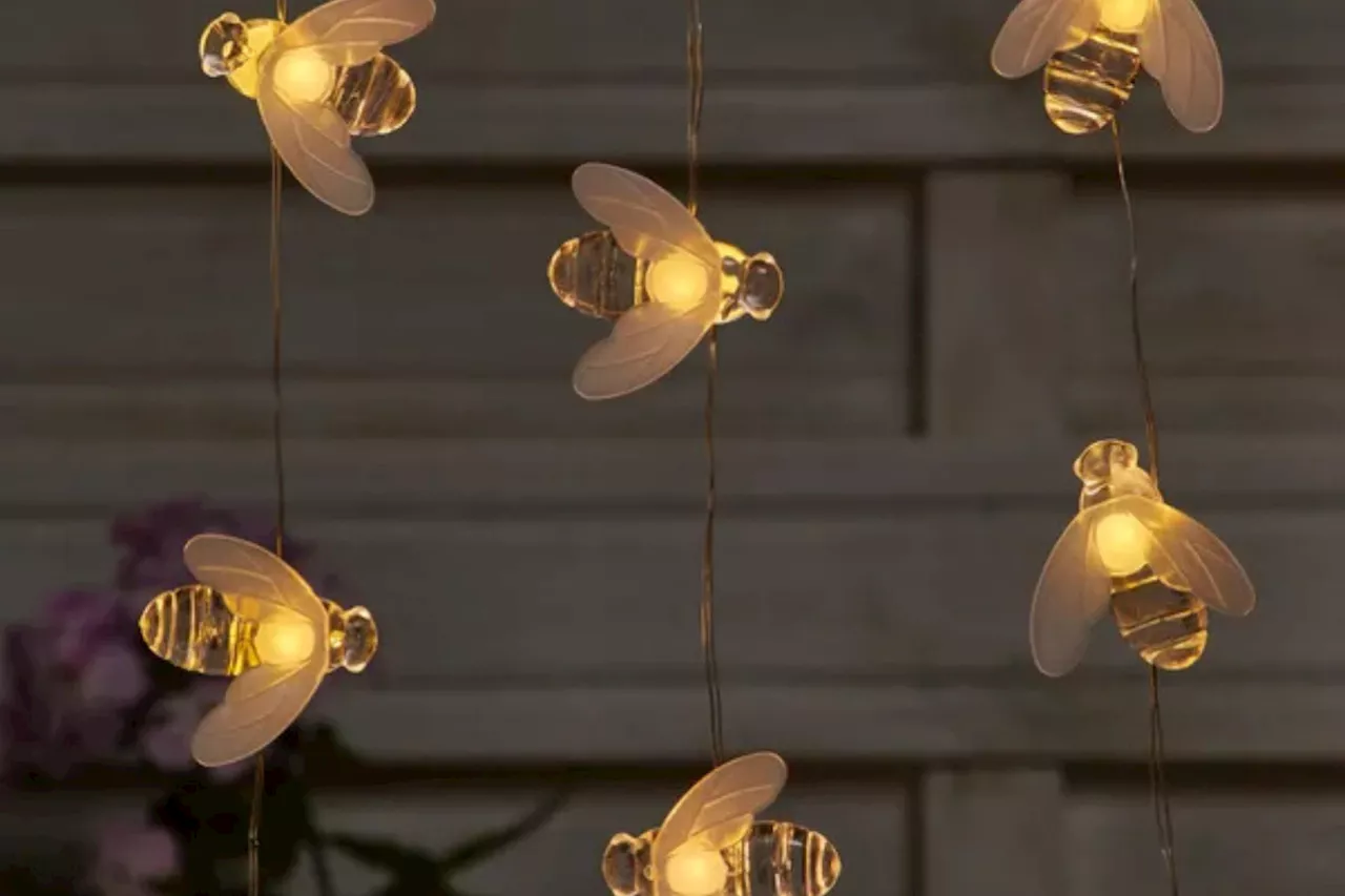 Dunelm's £5 Bumblebee Lights Are Selling Out