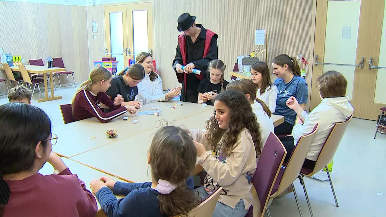 Zauberworkshop begeistert Kinder beim Semesterferienspiel in Brunn am Gebirge