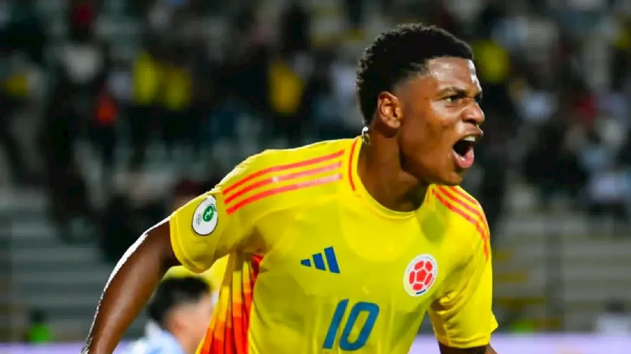 Gol de Óscar Perea guía a Colombia Sub-20 hacia victoria ante Chile