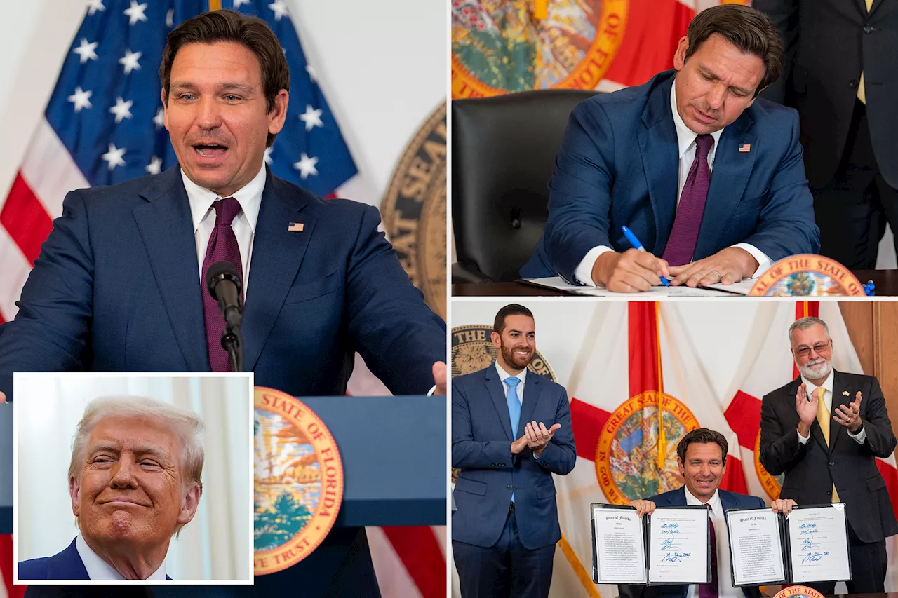 DeSantis Signs Sweeping Immigration Bill Aimed at Combating Border Crisis