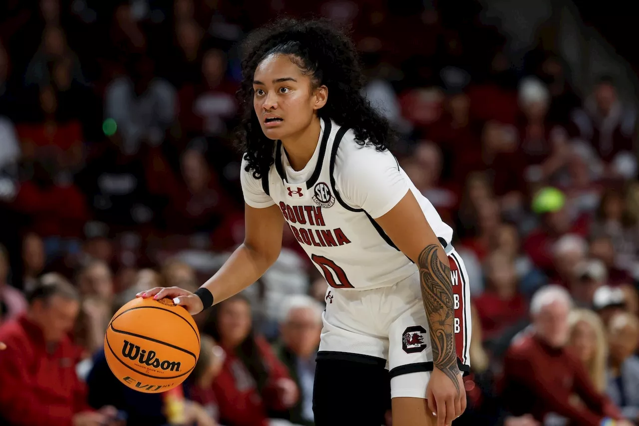 No. 4 South Carolina Hosts UConn in Top-10 Women's Basketball Showdown