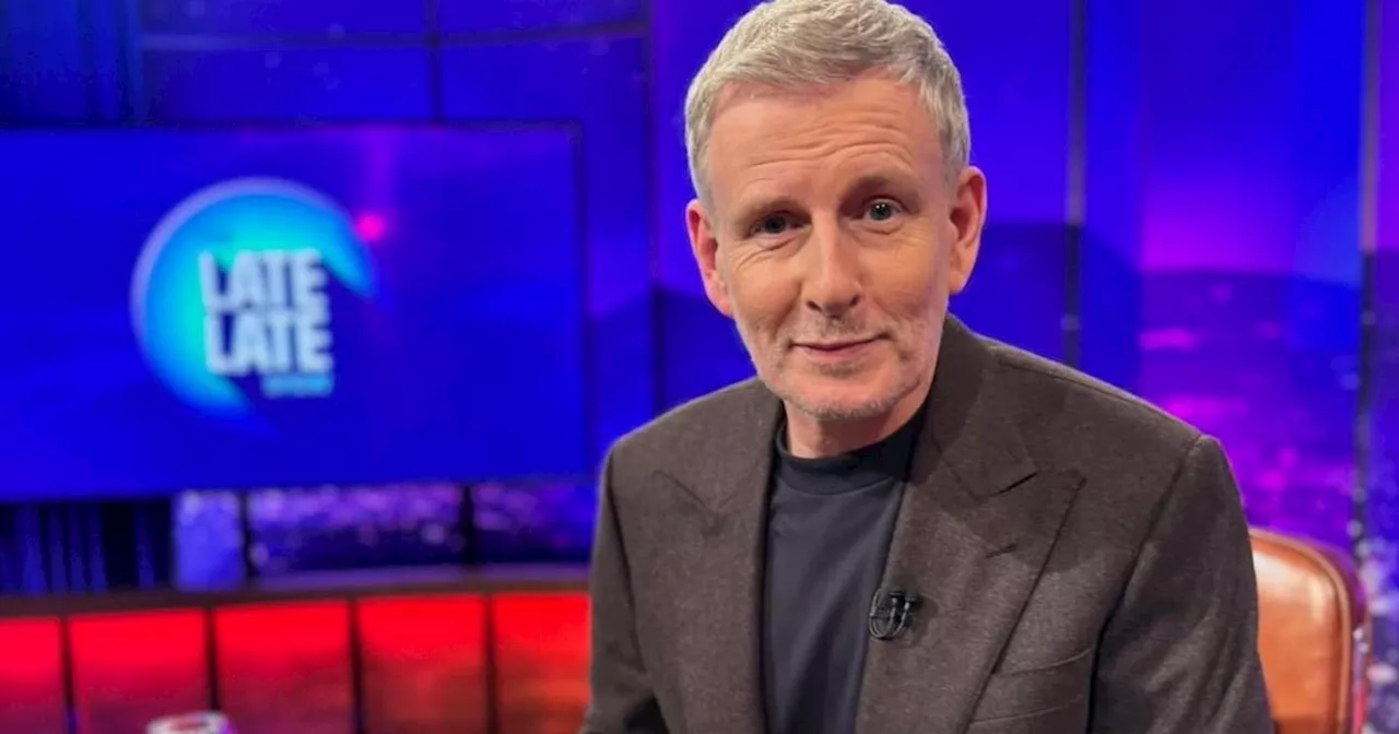 Patrick Kielty makes hilarious dig at Eurosong row in Late Late Show speech