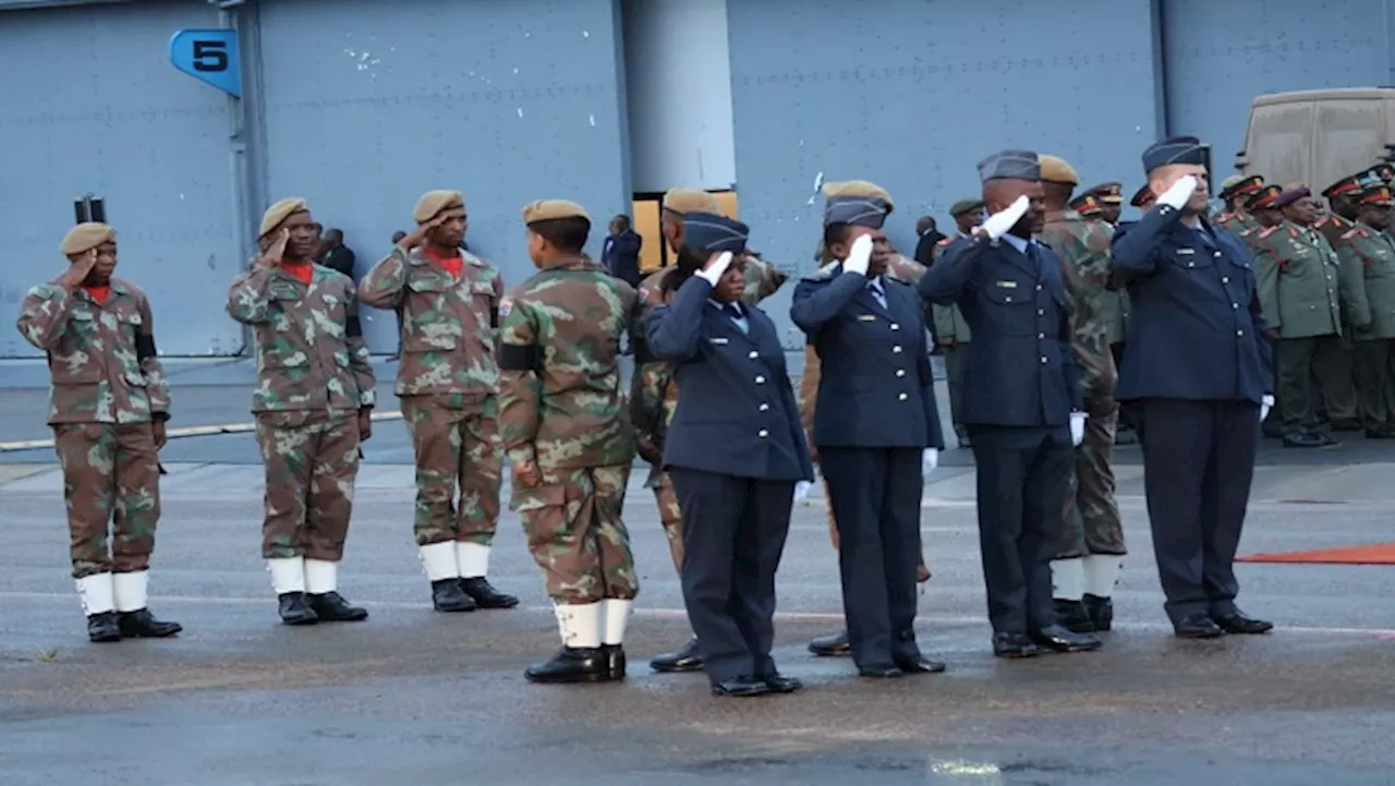 South Africa Honors Fallen Soldiers in DRC