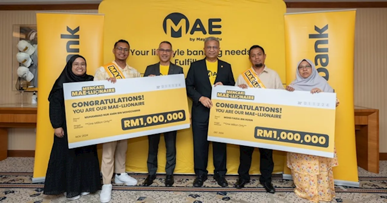 Maybank Realisasikan Impian Dua Pelanggan Setia Menjadi Jutawan Sekelip Mata