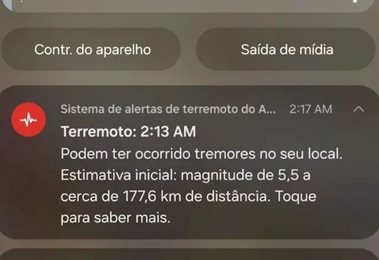 Google se desculpa por alerta falso de terremoto em São Paulo e Rio