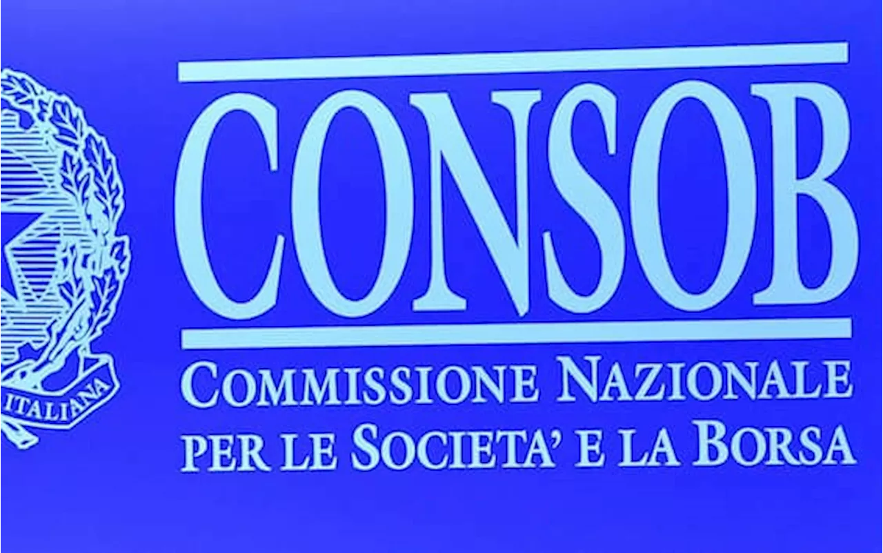Consob ferma due operatori di cripto-asset e oscura siti web abusivi