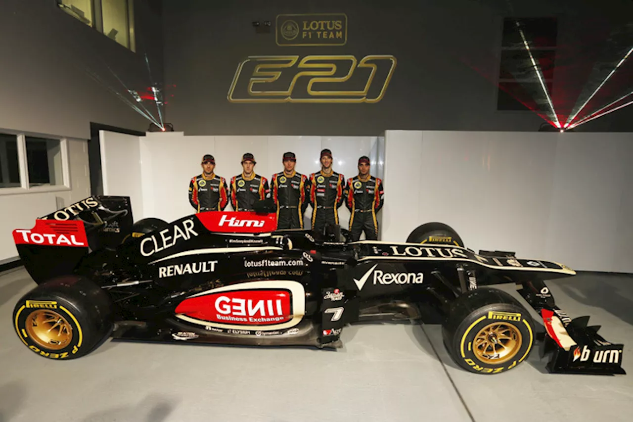 Lotus stellt Fahrerkader für 2013 vor