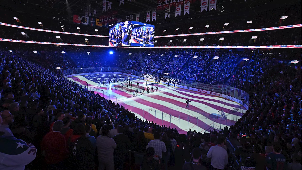 Fans in Montreal boo American national anthem at 4 Nations Face-Off