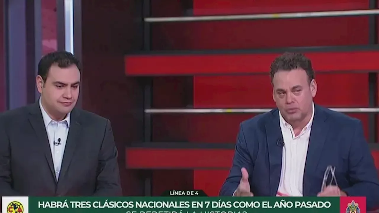 Farías y Faitelson analizan posibilidades de Chivas frente a América