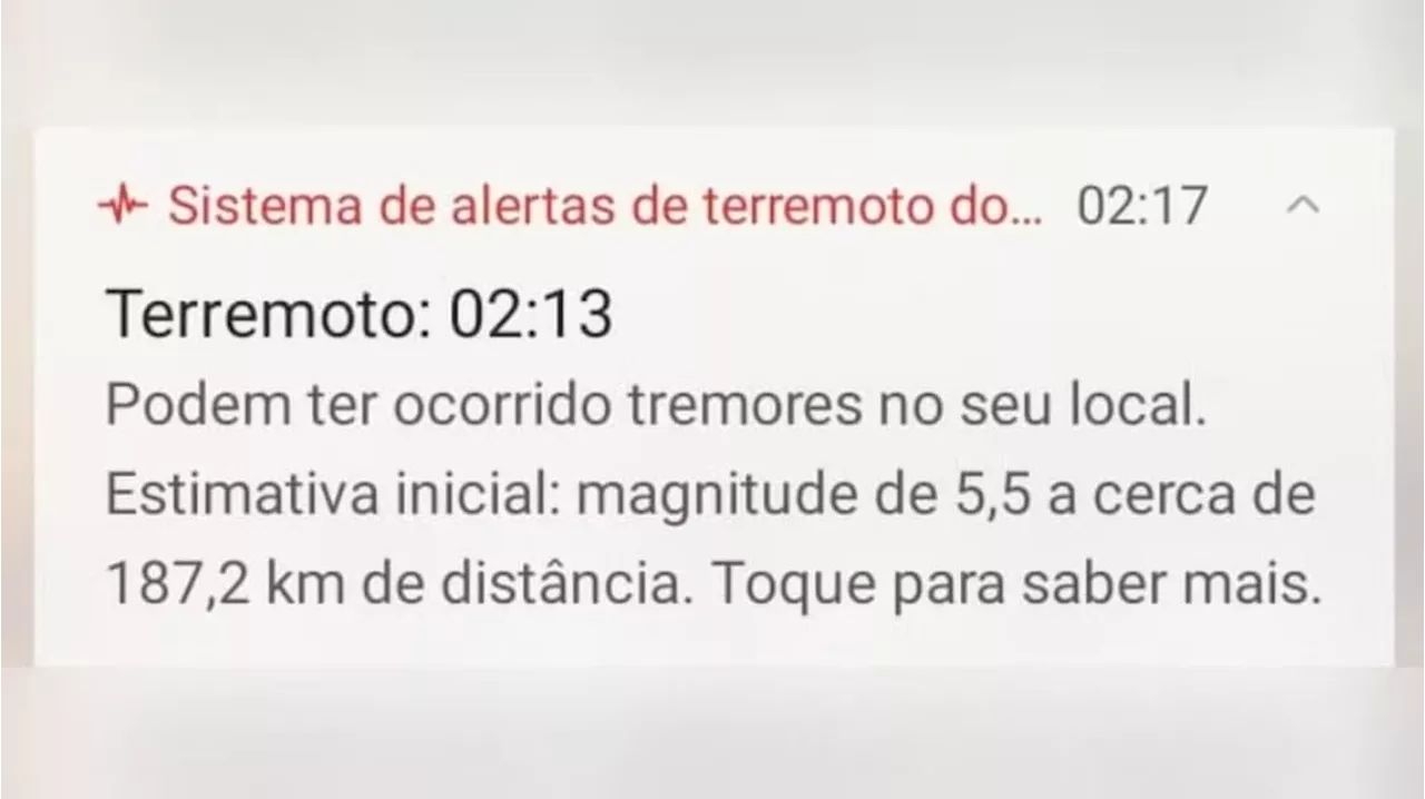 Google emite falso alerta de terremoto em São Paulo e Rio