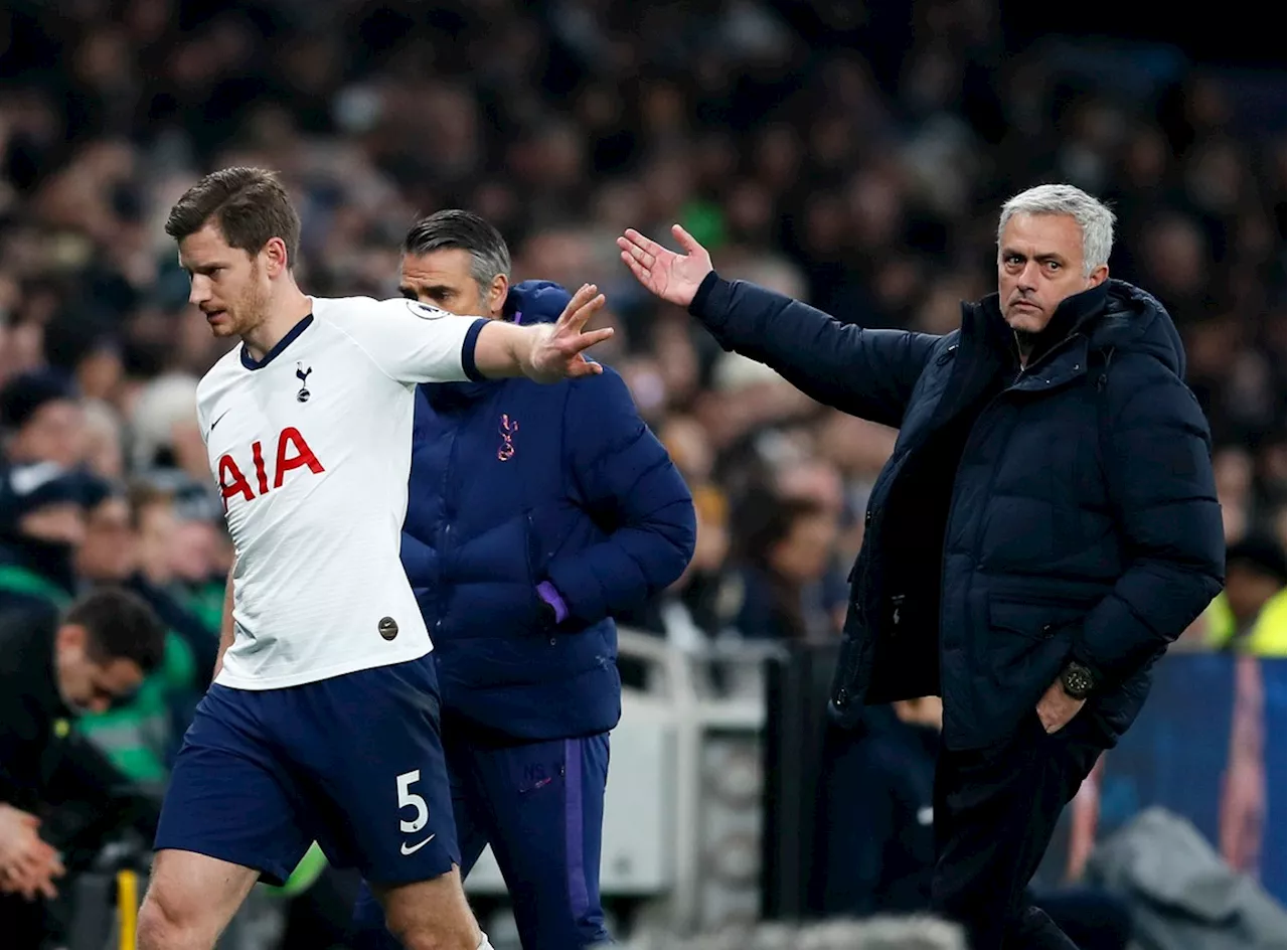 Mourinho blij met cadeautje Vertonghen, Anderlecht klaagt over arbitrage