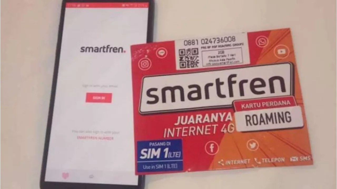 Rugi Bersih Smartfren Meroket